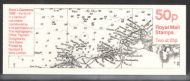 FB75 1995 Giants Causeway - 4th Sea Charts Series 50p Folded Booklet Cyl B5