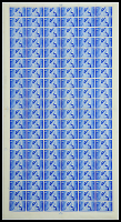 Sg493a 1948 Silver Wedding Cyl 5 No Dot Full sheet UNMOUNTED MINT