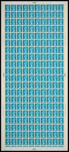 X996 4p Decimal Machin Full Sheet Cylinder 1 1 3 UNMOUNTED MINT MNH