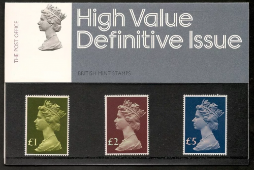 1977 High Value Definitive Issue Pack 91 complete UNMOUNTED MINT