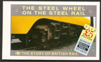 GB Prestige Booklet DX7 1986 Steel Wheel British Rail booklet SUPER CONDITION