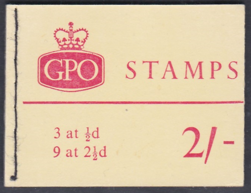 NR1a 2 - GPO booklet with all panes Unmounted Mint