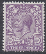 N22(2) 3d Dull Reddish Violet Royal Cypher UNMOUNTED MINT