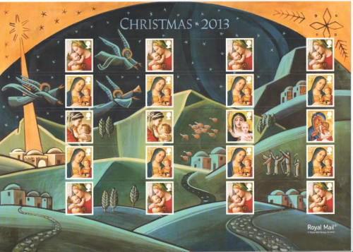 LS88 2013 Christmas Smiler sheet UNMOUNTED MINT