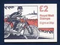 GB FW1 Postal Vehicles series #1 Folded Booklet - Complete - Cylinder B3