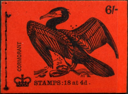 November 1969 Cormorant QP51 6 - GPO Booklet - unmounted mint