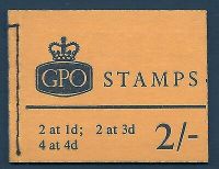 sg N32p 2 - Wildings GPO booklet with all panes March 1968 UNMOUNTED MINT MNH