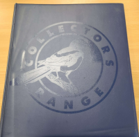 Blue Collectors Range Album 22 rings with 20+ booklet pages