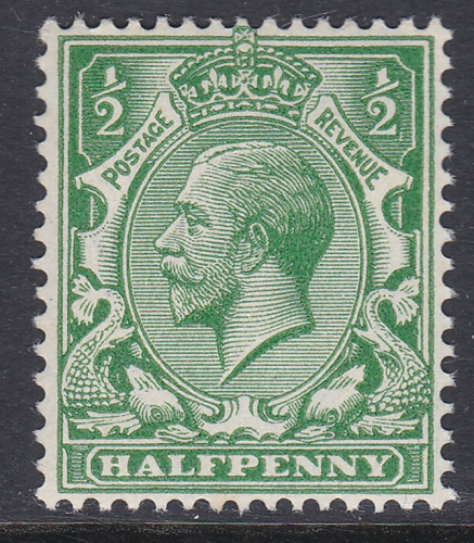 N33(4) d Bright Green Block Cypher Single Stamp UNMOUNTED MINT