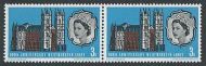 1966 Westminster Abbey 3d (Ord) - Listed Diadem Flaw - MNH