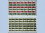 SG824-SG828 1970 Literary Anniversaries Set - Complete Sheets UNMOUNTED MINT MNH