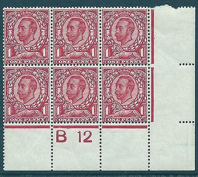 sg342 spec N11(1) 1d Scarlet Downey Control B12(c) perf 2a UNMOUNTED MINT/MNH