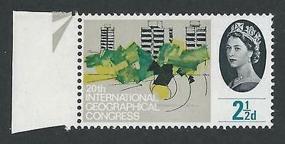 Sg 651c 1964 Geographical 2½d (Ord) Listed Flaw - Retouched Lawn UNMOUNTED MIN