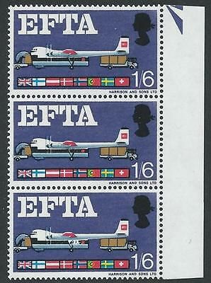 1967 EFTA 1 6 (Ord) - Listed Flaw - Broken Strut R13 6 - MNH