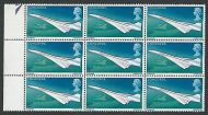 1969 Concorde 4d - Listed Flaw - Oil Slick R13 2 - UNMOUNTED MINT