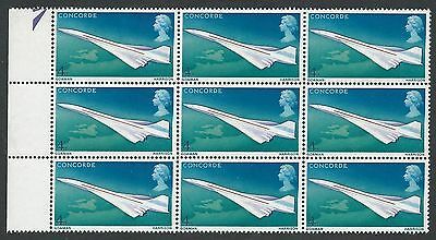 1969 Concorde 4d - Listed Flaw - Oil Slick R13 2 - UNMOUNTED MINT
