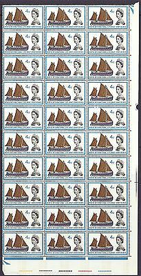 1963 sg640pa Lifeboat 4d (Phos) Listed Variety - Narrow Band right - MNH