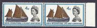 1963 sg640pa Lifeboat 4d (Phos) Listed Variety - Narrow Band right - MNH