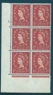 ½d Multi Crowns on White cylinder 1 Dot perf type A (E I) UNMOUNTED MINT