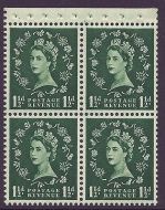 SB67 Wilding booklet pane Crowns Cream perf type AP UNMOUNTED MNT MNH