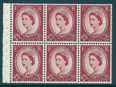 SB85 Wilding booklet pane Graphite perf type I UNMOUNTED MNT MNH