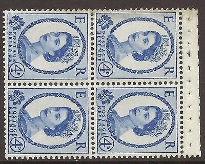 SB106a Wilding booklet pane Crowns perf type AP UNMOUNTED MNT/MNH