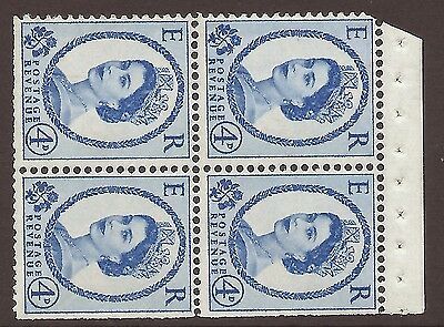 SB110a Wilding booklet pane Violet crown right perf type 1(½v) UNMOUNTED MNT MNH