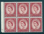 SB81 Wilding booklet pane Edward Crown cylinder J5 No Dot UNMOUNTED MNT MNH