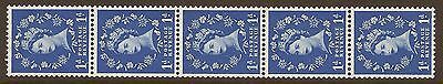 S15c 1d Wilding Graphite with listed variety - extra stop UNMOUNTED MINT MNH