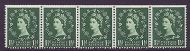 S26q 1½d Wilding Edward Crown listed variety - coil roll 2 UNMOUNTED MINT MNH
