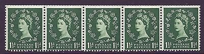 S26q 1½d Wilding Edward Crown listed variety - coil roll 2 UNMOUNTED MINT MNH