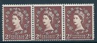 S38t 2d Wilding Edward listed variety - Retouched left 2 UNMOUNTED MINT MNH