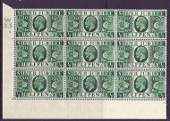 Sg 453 ½d 1935 Silver Jubilee cyl W35 18 Dot perf type 5(E I) UNMOUNTED MINT MNH