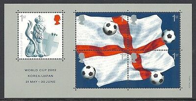 MS2292 2002 World Cup miniature sheet UNMOUNTED MINT MNH