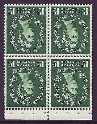 SB63a Wilding booklet pane Edward perf type P UNMOUNTED MNT MNH