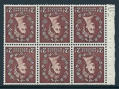 SB78ag Wilding booklet pane Edward perf type I - UNMOUNTED MNT MNH