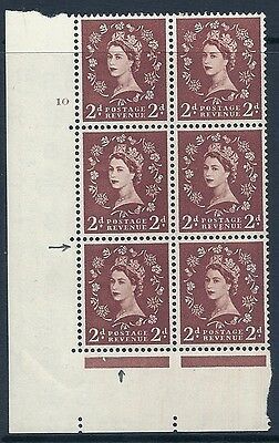 SS38n 2d Wilding Edward with variety - Dot on Shamrock R.20/1 UNMOUNTED MINT/MNH