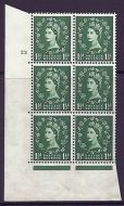 1½d Blue Phosphor on White cyl 22 No Dot perf type A(E I) UNMOUNTED MINT MNH