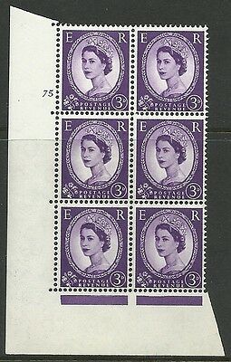 3d Multi Crowns on White cylinder 75 No Dot perf type A(E I) UNMOUNTED MINT MNH