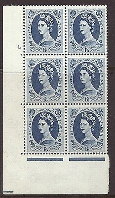S153a Variety 1 6 Multi Crowns White cyl 1 Dot perf type A(E I) UNMOUNTED MINT