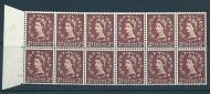 S38g 2d Wilding Edward Crown cyl 13 Dot with variety retouch UNMOUNTED MINT