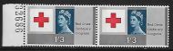 1963 Red Cross 1 3 (phos) - Listed NB left UNMOUNTED MINT - MNH
