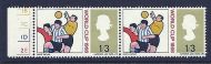 Sg 695c 1966 World Cup 1 3 (Ord) - Darned Stocking - UNMOUNTED MINT MNH