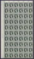 S128B 9d Wilding Violet Phos variety - Broken Daffodil R.7 2 UNMOUNTED MINT MNH
