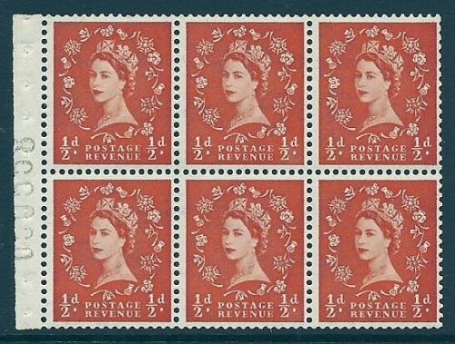 SB1 ½d Wilding perf type I UNMOUNTED MNT MNH