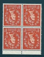 SB2a ½d Wilding perf type P UNMOUNTED MNT/MNH