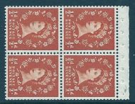 SB11a ½d Crowns Right Wilding booklet pane perf type AP UNMOUNTED MNT