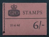 QP35 6/- GPO Machin booklet - Apr 1968 UNMOUNTED MINT/MNH