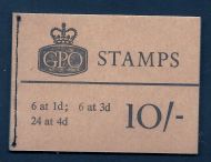 X14 10 - GPO Wilding booklet - Nov 1966 UNMOUNTED MINT MNH