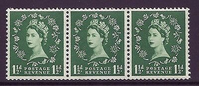 S25n 1½d Wilding Tudor Crown listed variety - Dot over rose UNMOUNTED MINT MNH